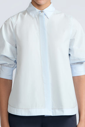 Lina Blouse | Light Blue