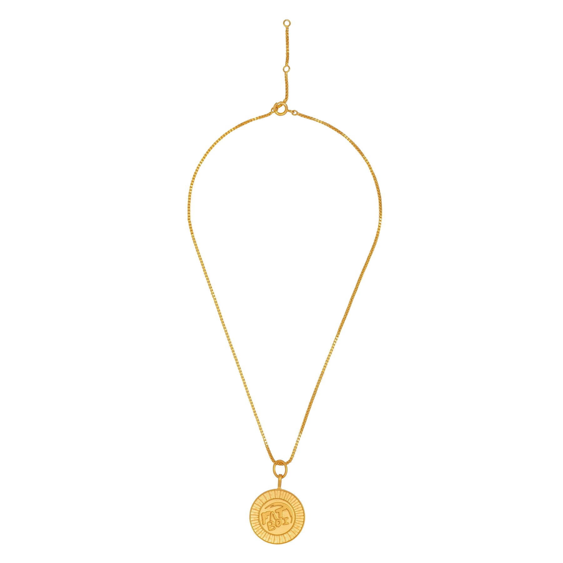Fat Boi Sun Necklace