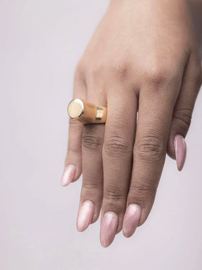 Faith Round Ring