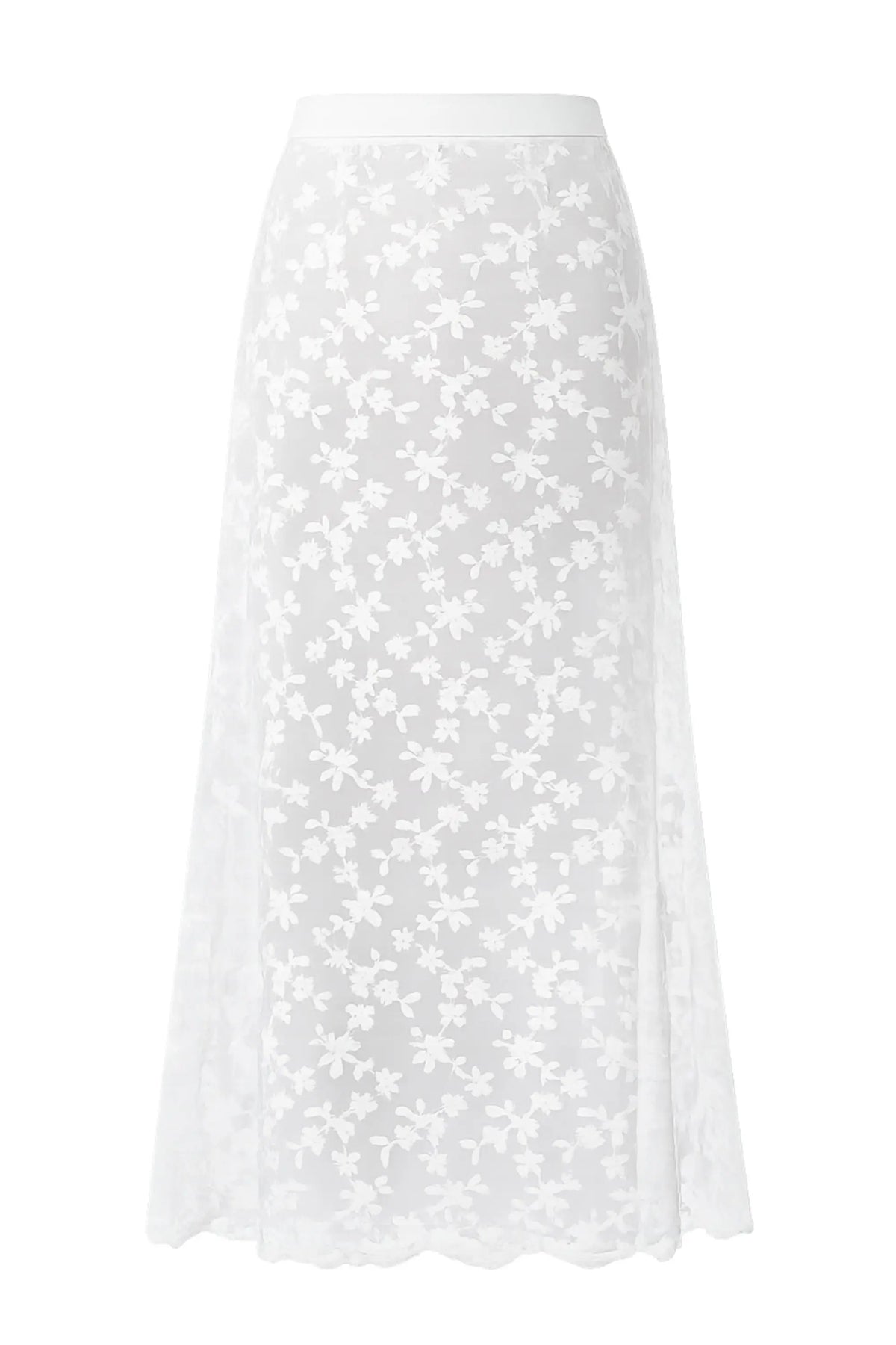 CELESTINE SEE THRU LACE SKIRT