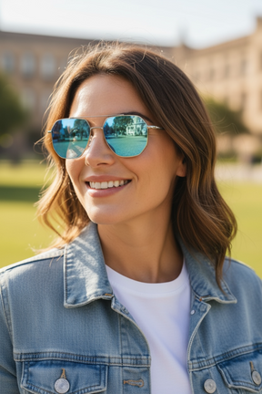 Zanzibar 59mm Aviator Sunglasses