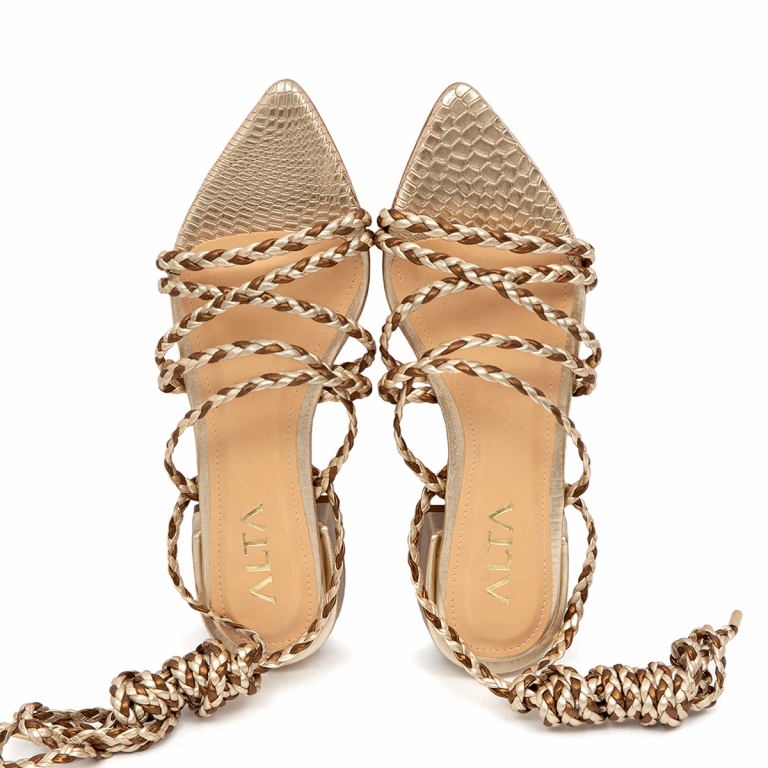TRIANNA GOLD SANDALS