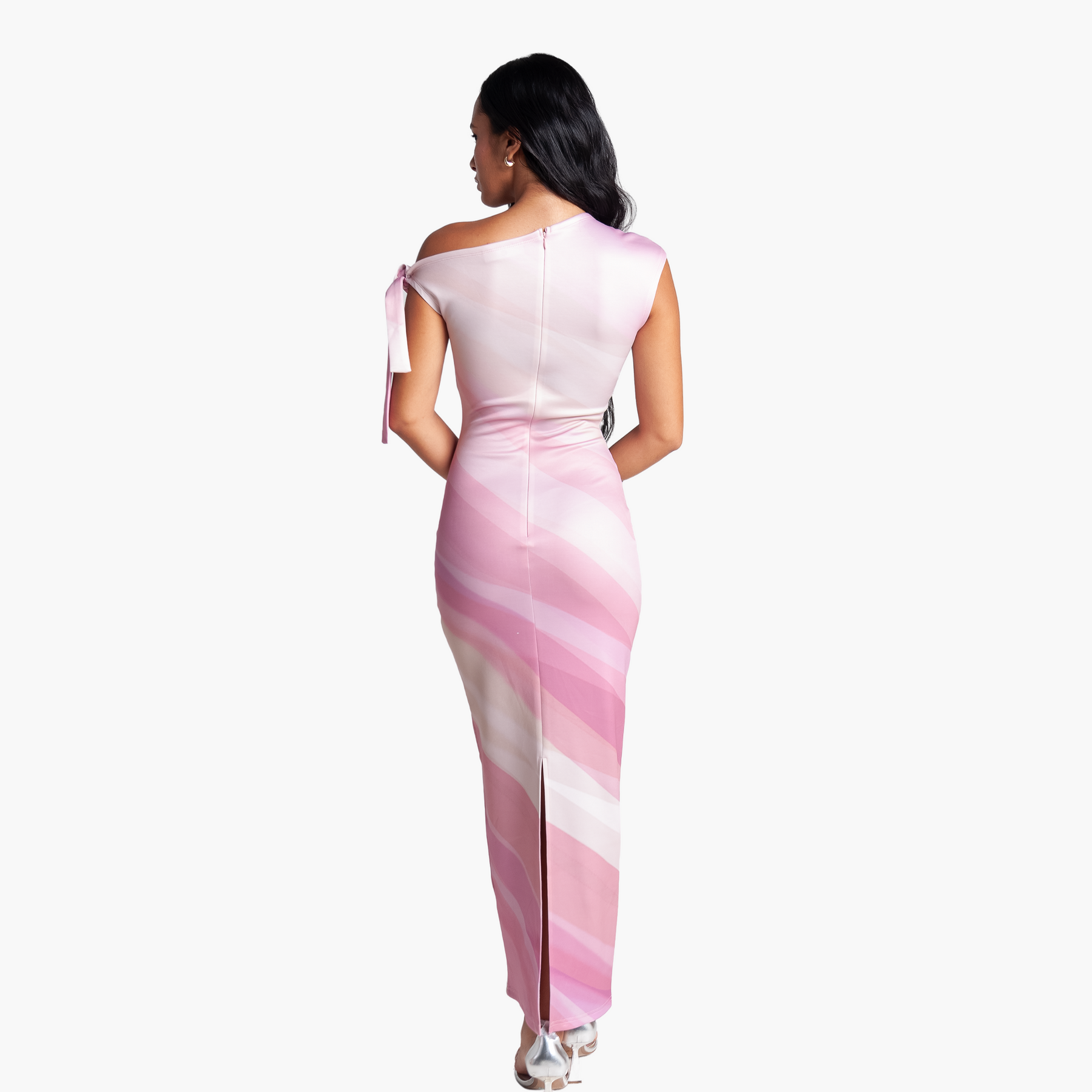 Off Shoulder Bodycon Maxi Dress