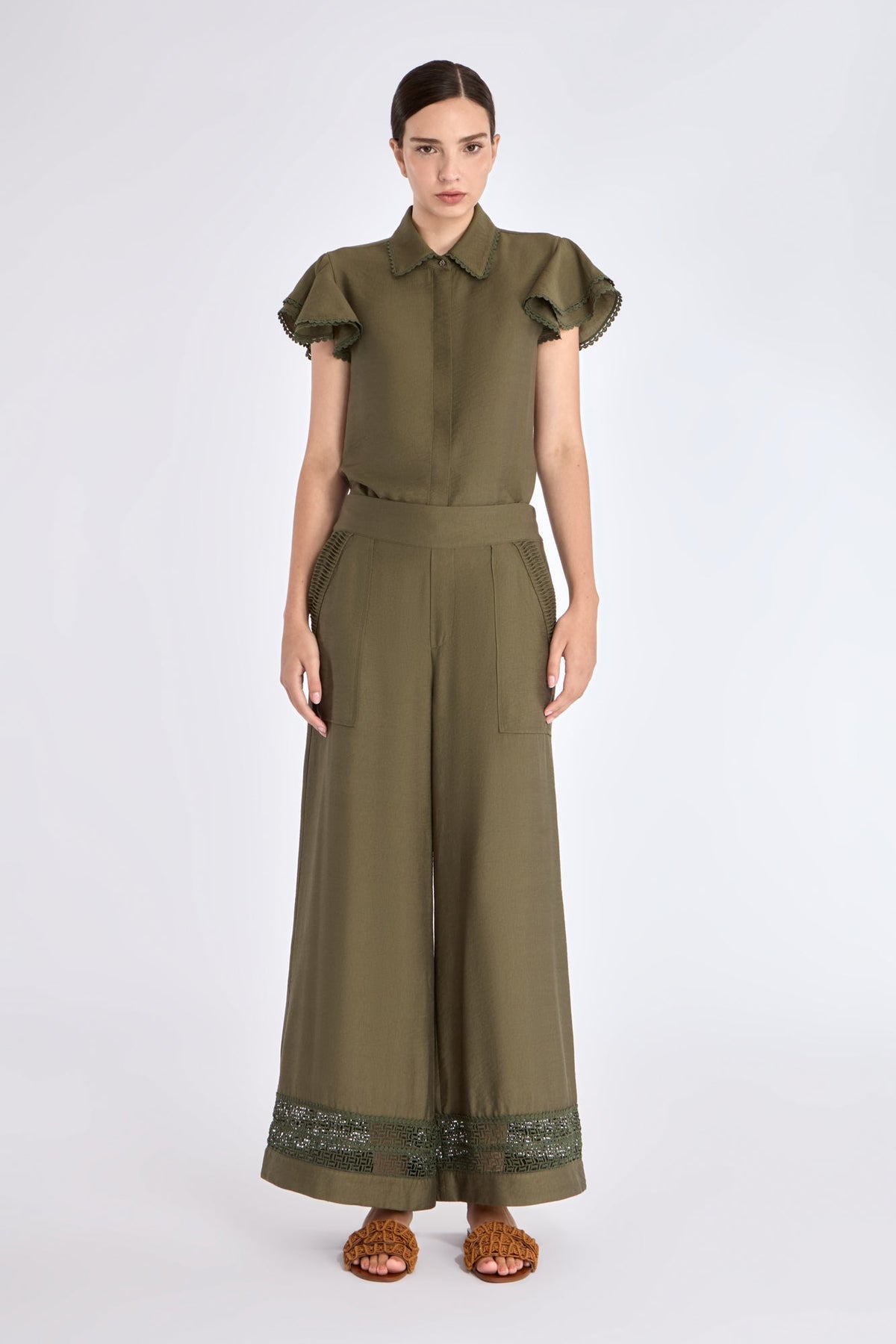 Clark Ease Pant | Olive