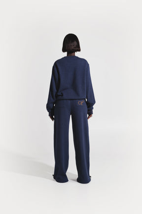 OFUURE Plush fleece SET in DENIM BLUE