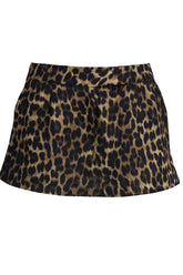 Livia Leopard Skort