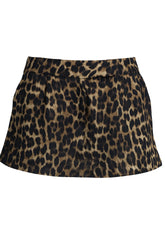Livia Leopard Skort