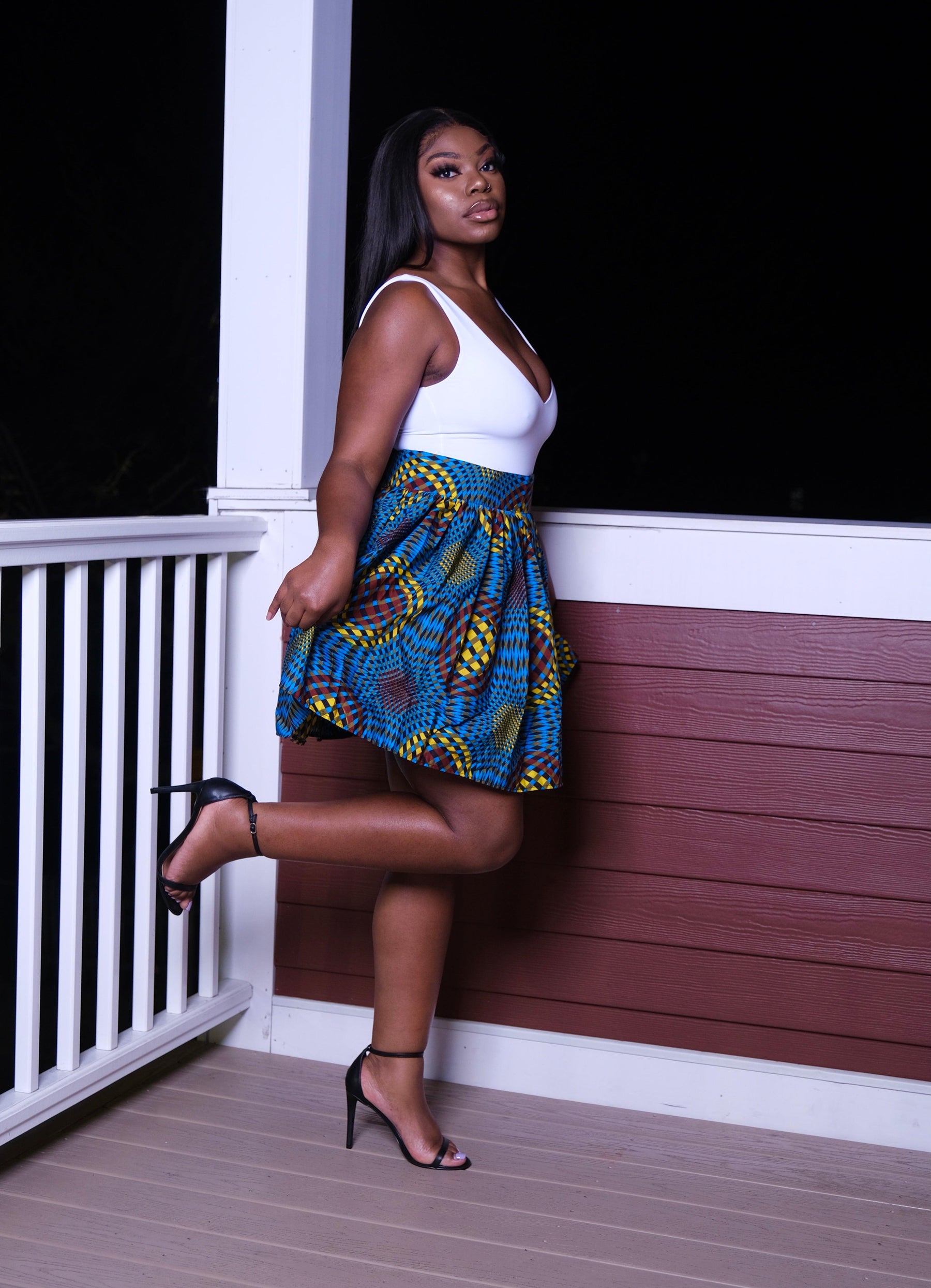 Nkiruka  African Print Skirt