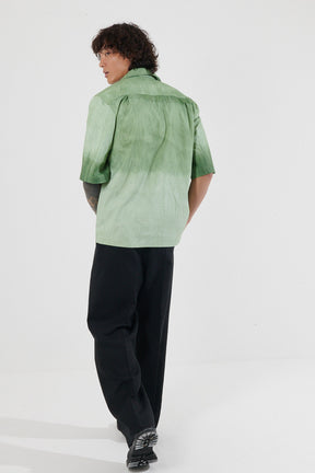 Amatola Ombre Sun-Faded Camp Collar Shirt