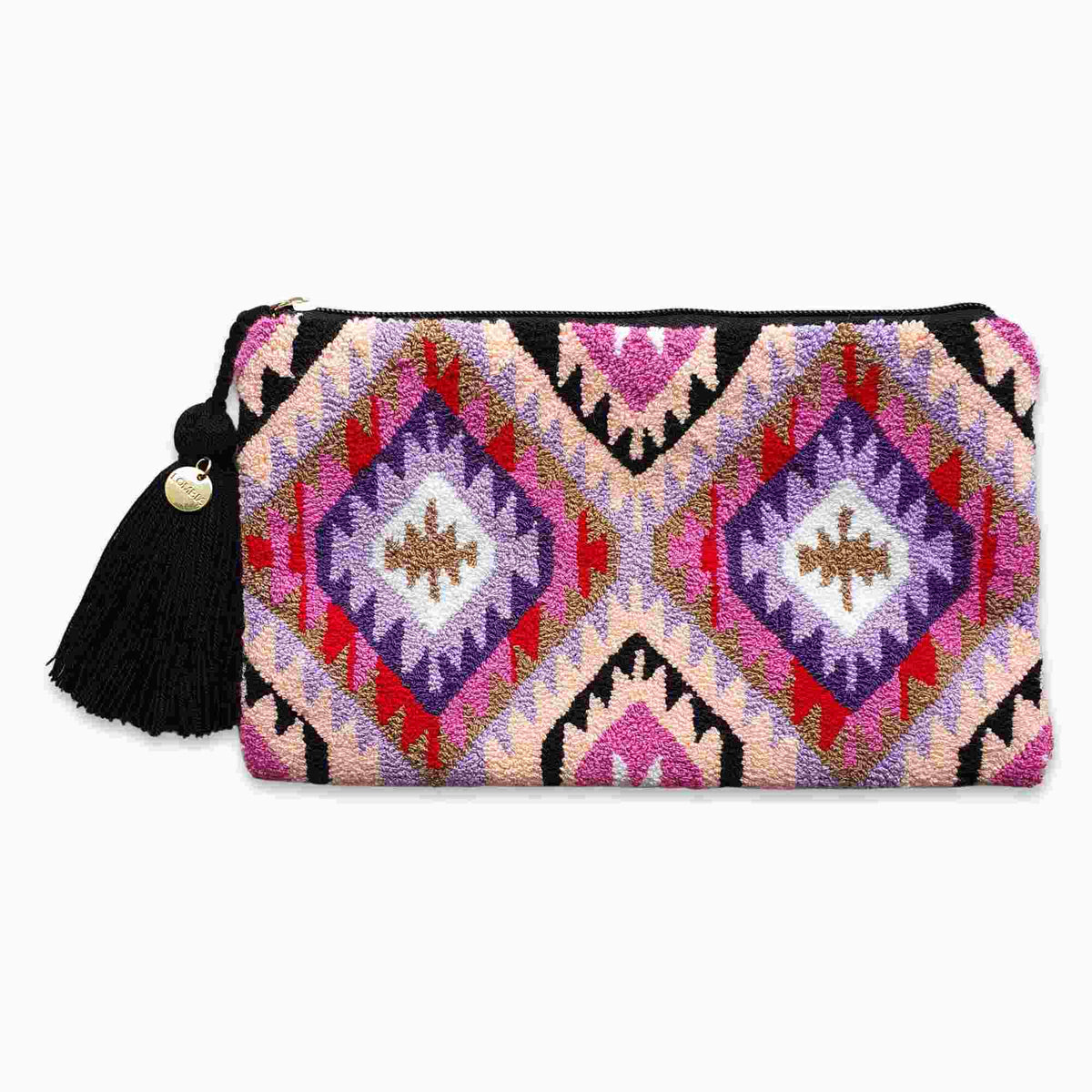 Turka Wayuu Clutch (Blush)