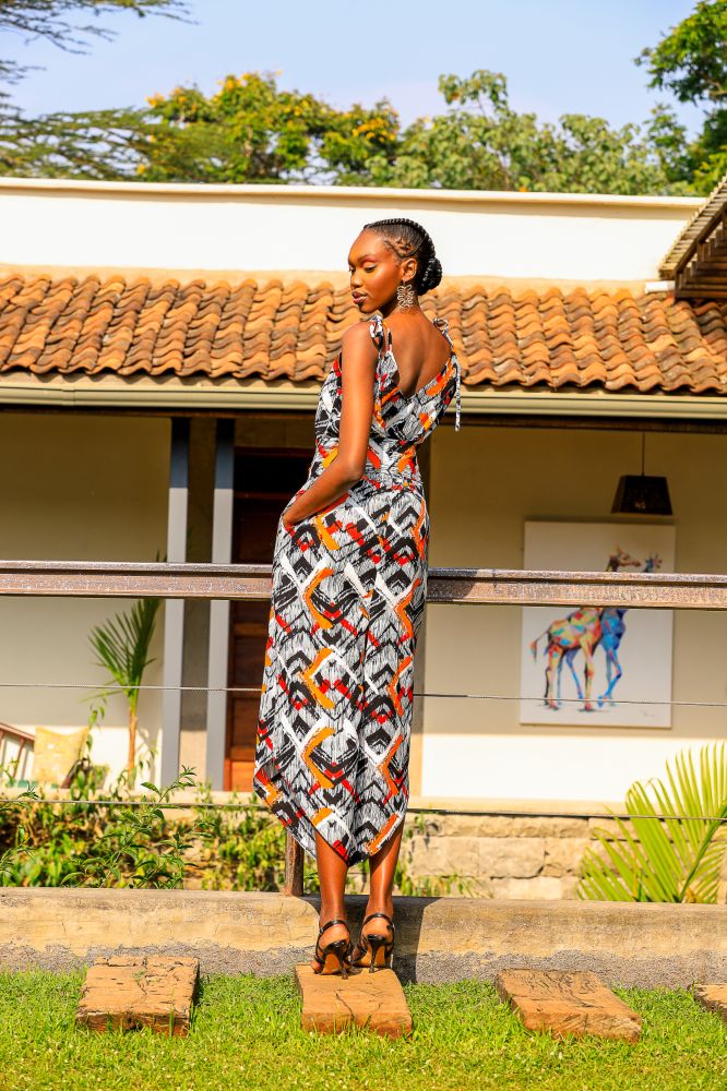 Jengo Geometric Jumpsuit