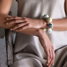 CARMEN Hand-Painted Ceramic Bracelet