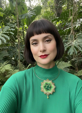 PASIFLORA FLOWER CHOKER