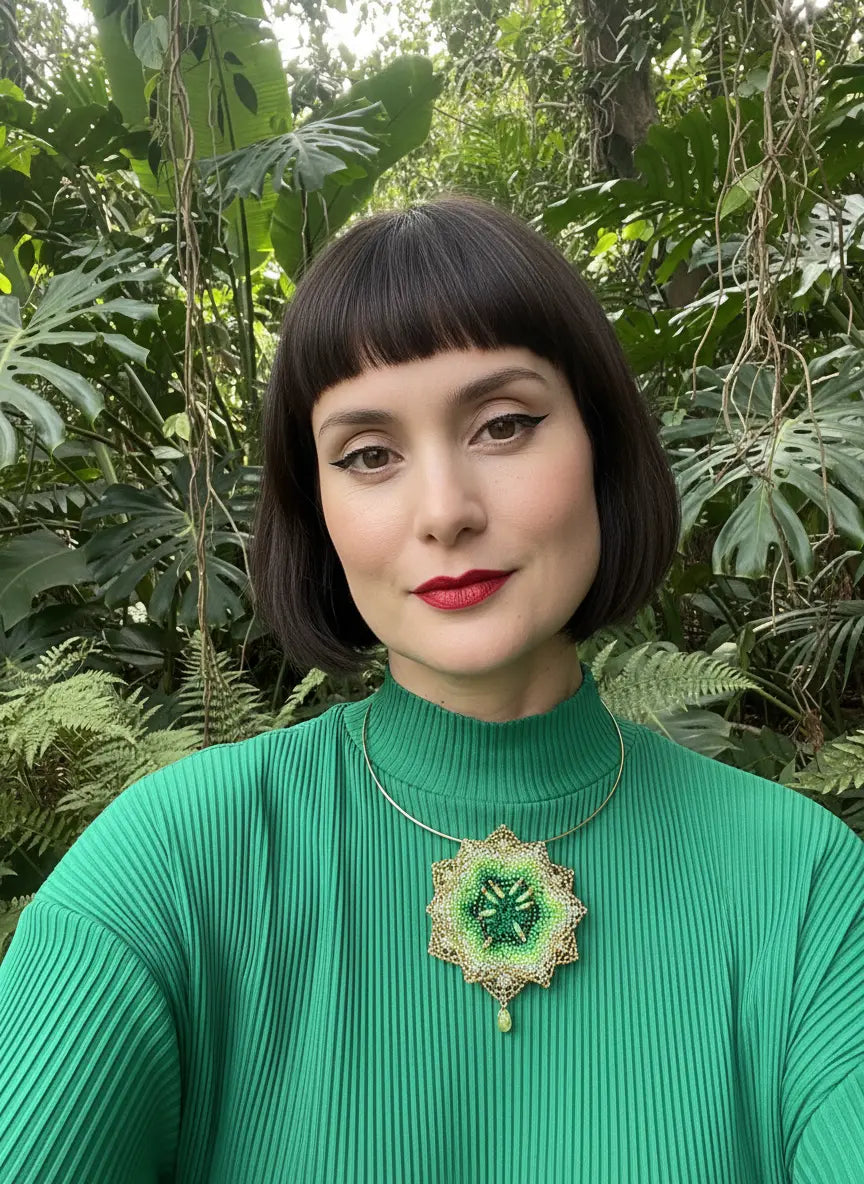 PASIFLORA FLOWER CHOKER