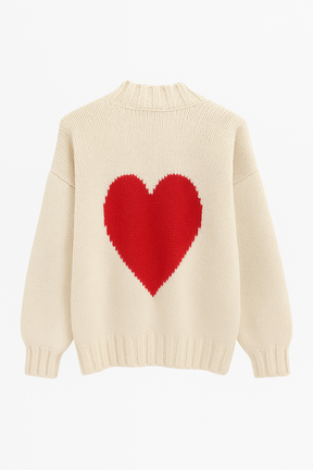 Chunky heart Cardigan