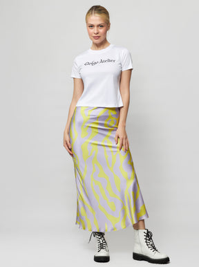 Samantha Silk Slip Skirt