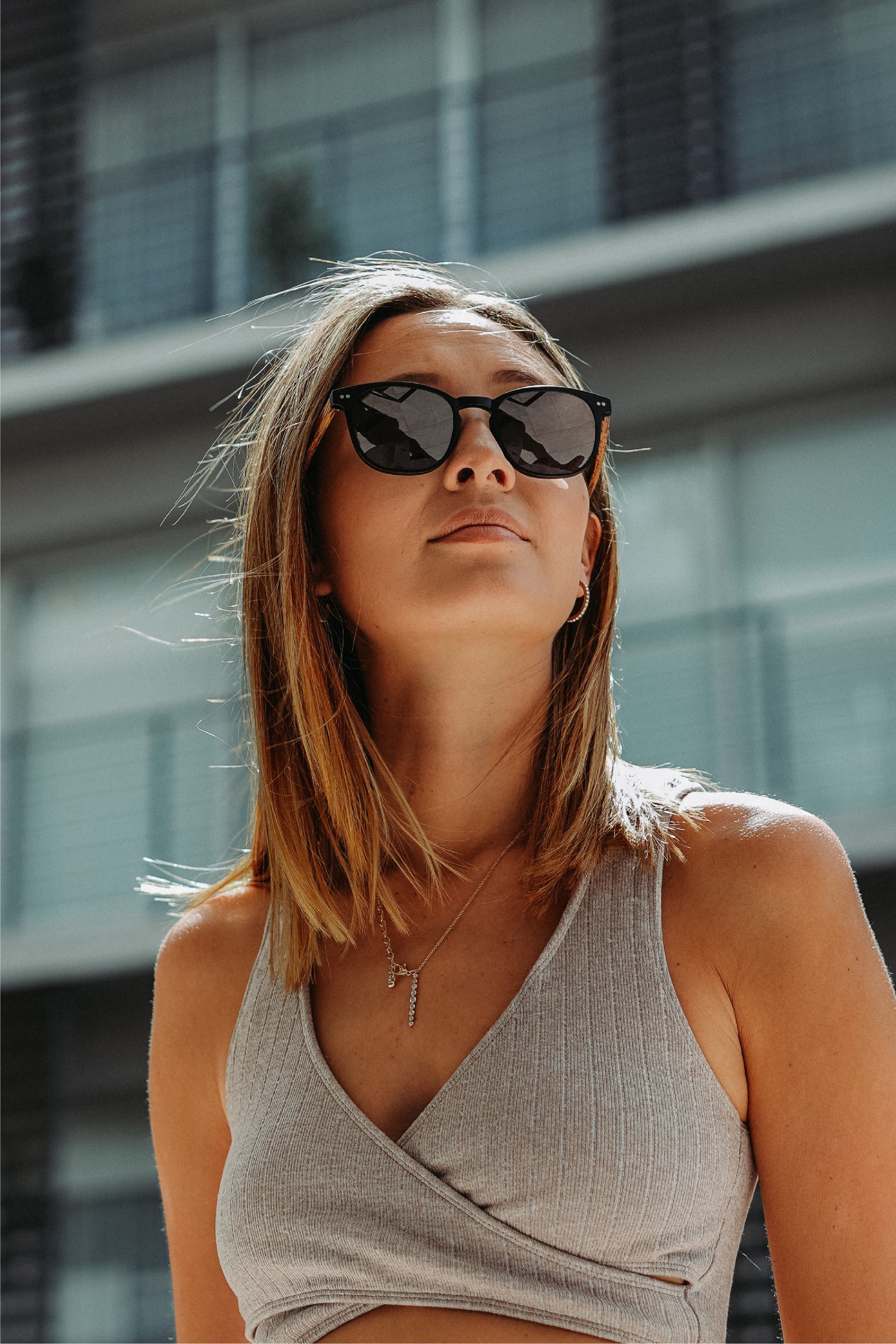 Black Wooden Sunglasses - INTI