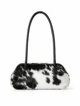 Ebène Unique Hair-On Cowhide Shoulder Bag