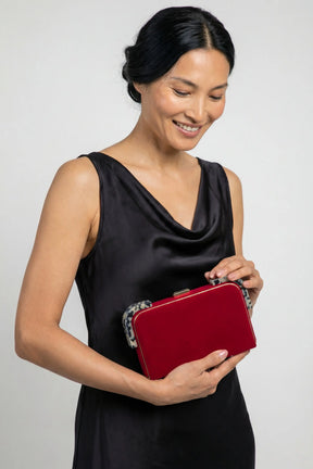 Liz Velvet Clutch