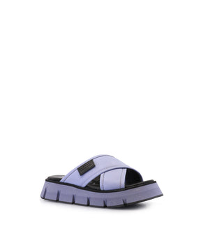 Stylish Violet Cross-Strap Sandals Drake
