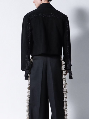 Black Lancing Jacket