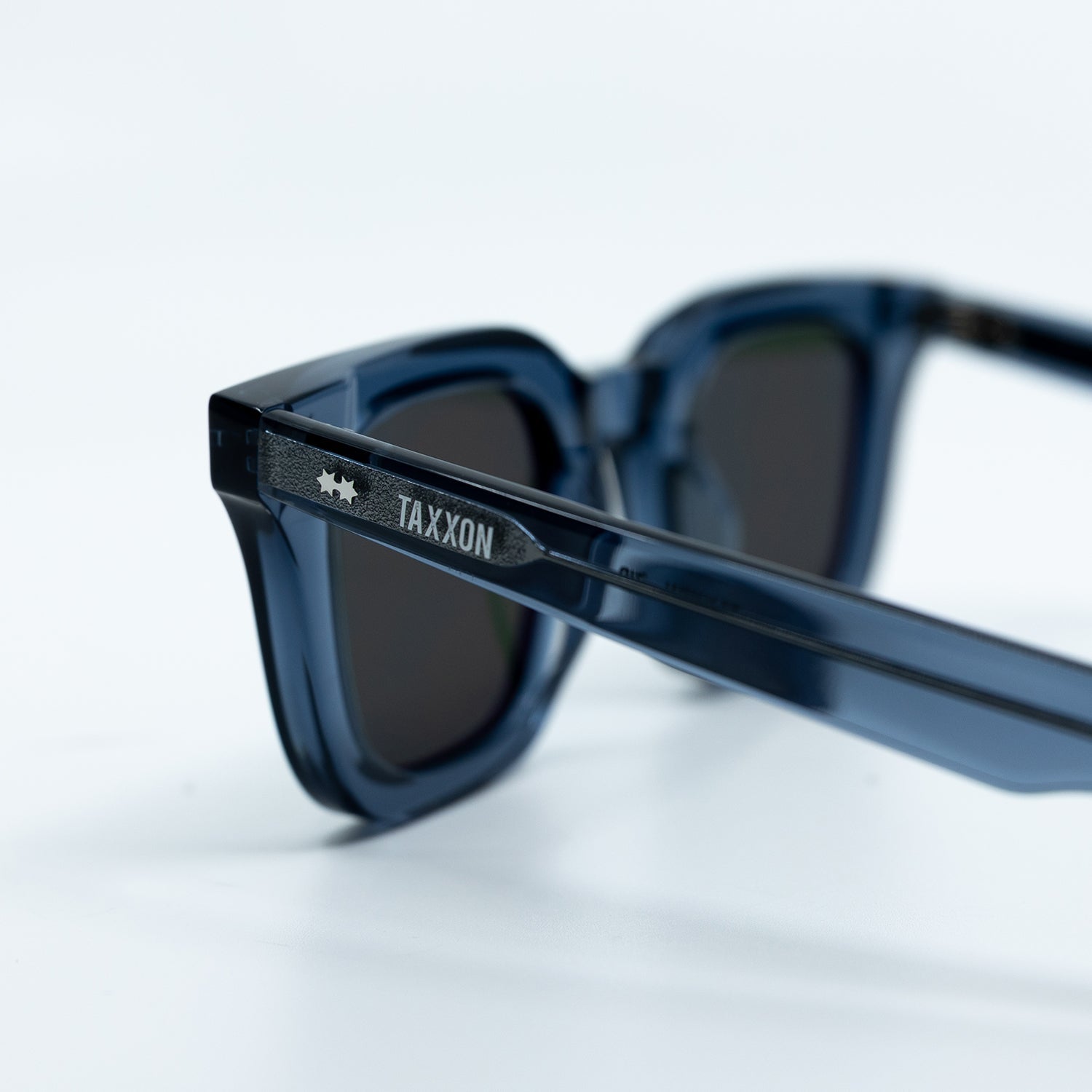 Zid Sunglasses with Onyx Frame & Green Lens