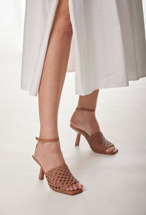 FRANCCA BROWN SANDALS