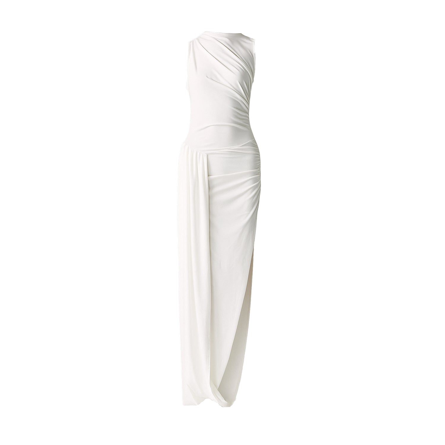 EVEL DRAPED DRESS