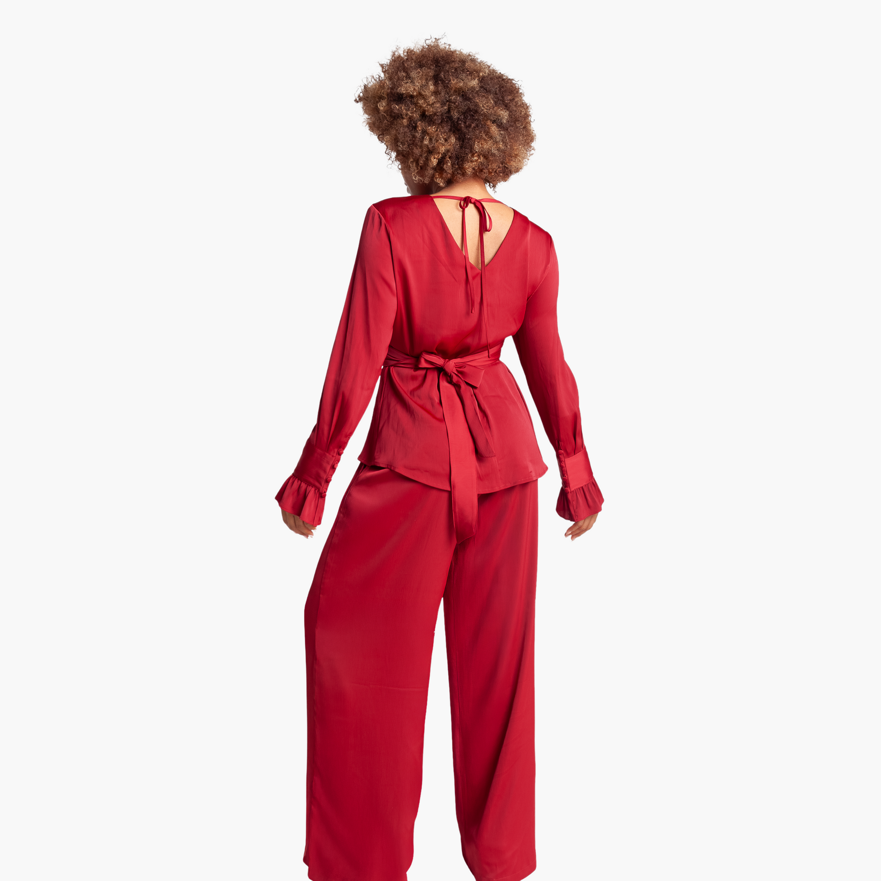Long Sleeve Wrap Top