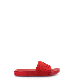 Bold Red Statement Sandals Here