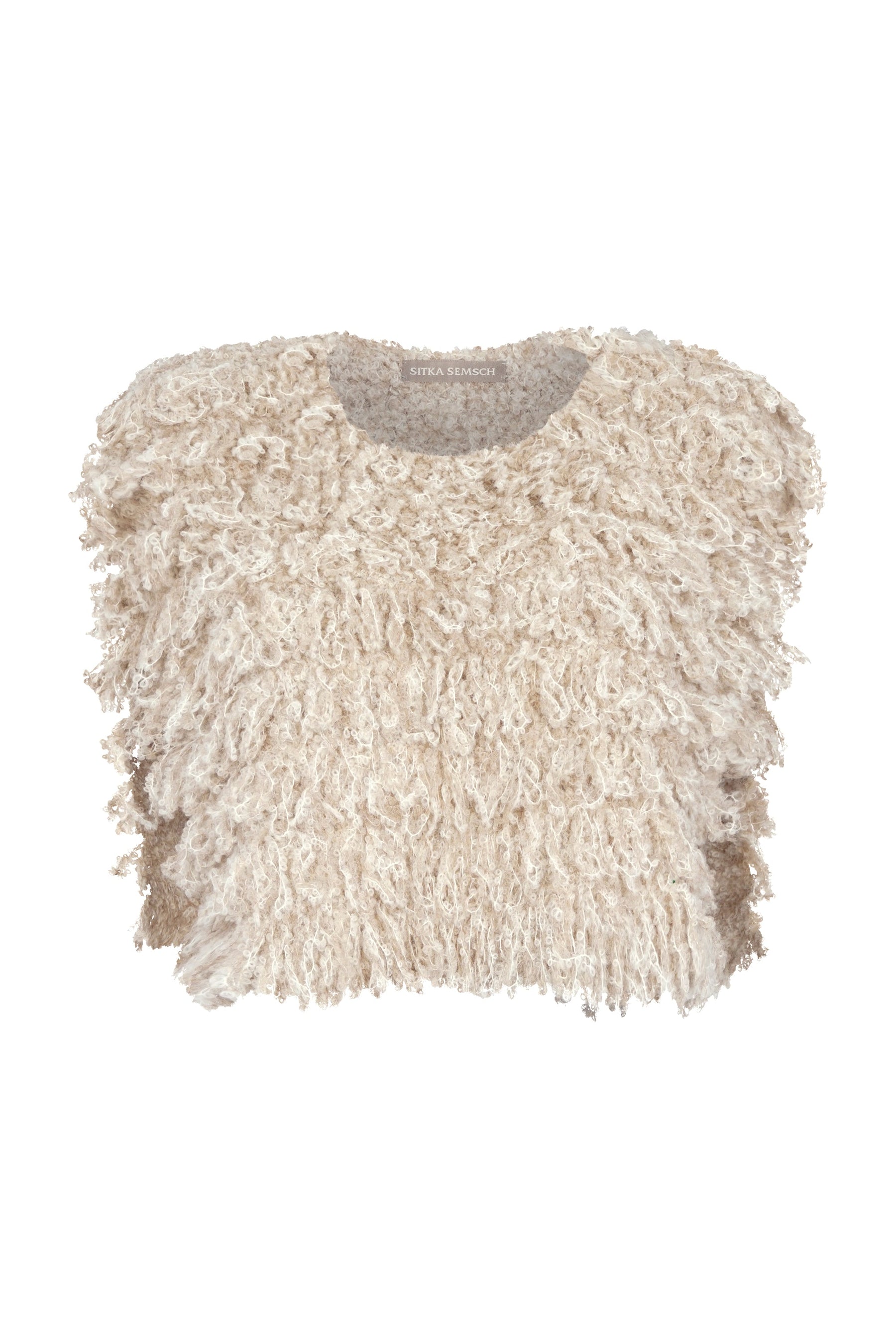 Alondra Vest | Beige Melange