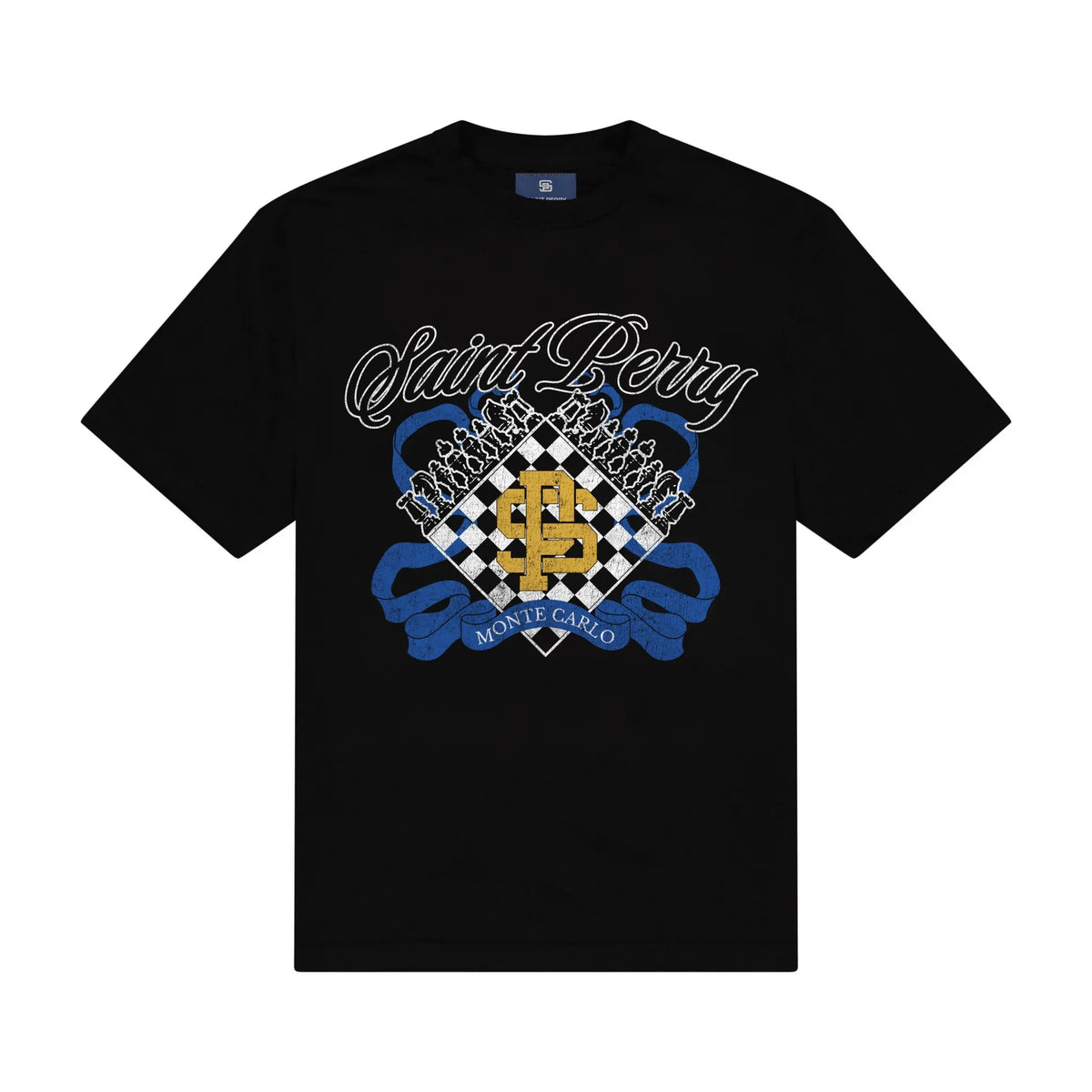 Monte Carlo Chess Crest Tees