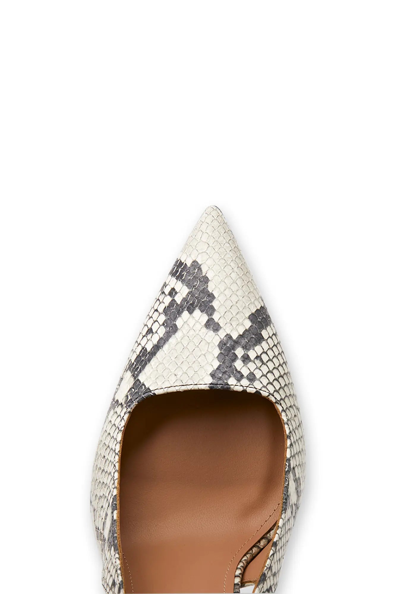 Leila Snake Print Slingback Heel