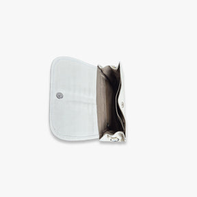 White leather Clutch Zen Bag
