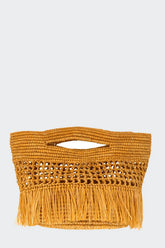 Paola Toquilla Straw Clutch