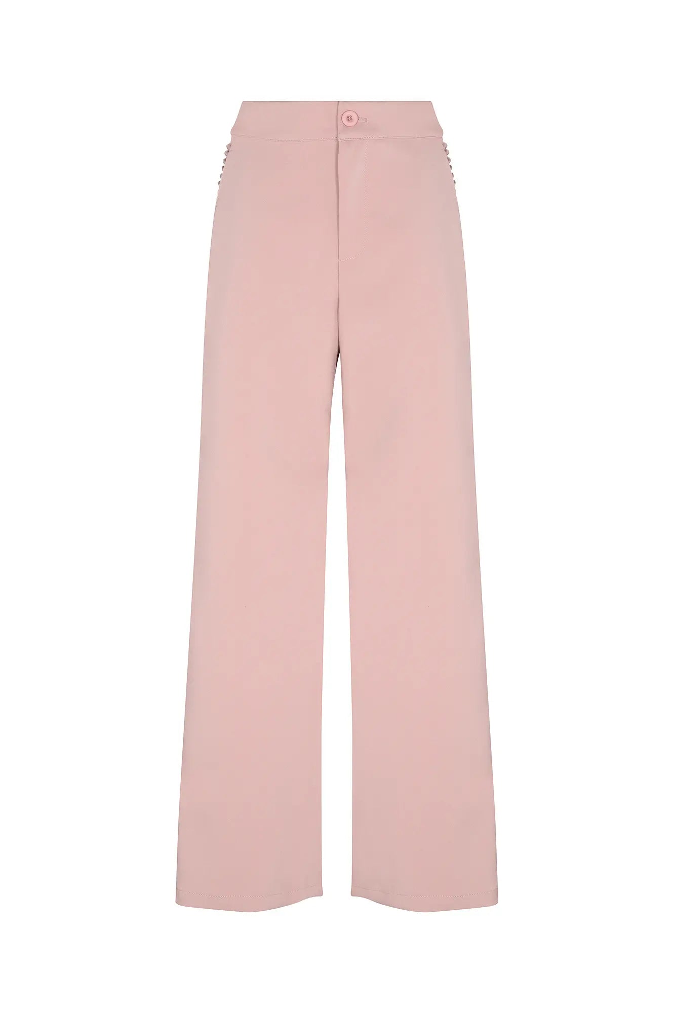 Parker Straight-Leg Trouser | Rose