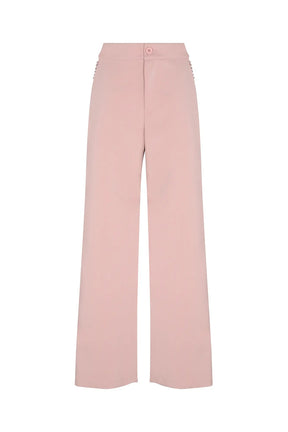 Parker Straight-Leg Trouser | Rose