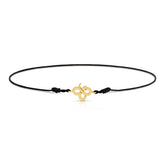 MINI MIRACLE CORD BRACELET - Yellow Gold