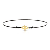 MINI MIRACLE CORD BRACELET - Yellow Gold