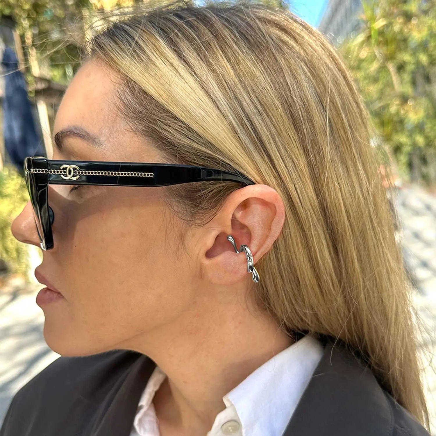Silver Ear Cuff Mini Luxe