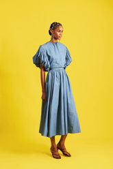 Binta Denim Set