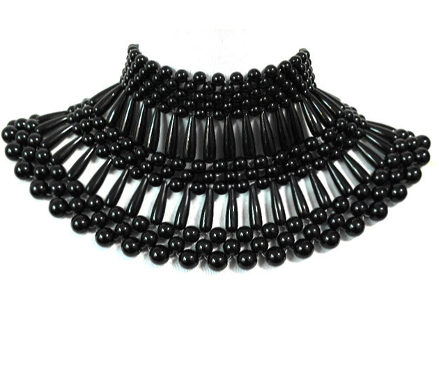Heavy industry pearl shawl layered tribal wind hollow woven sexy body chain