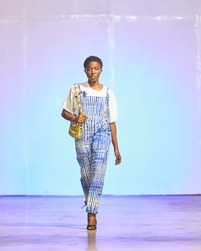 AKOSUA UNISEX OVERALLS | BLUE ICE