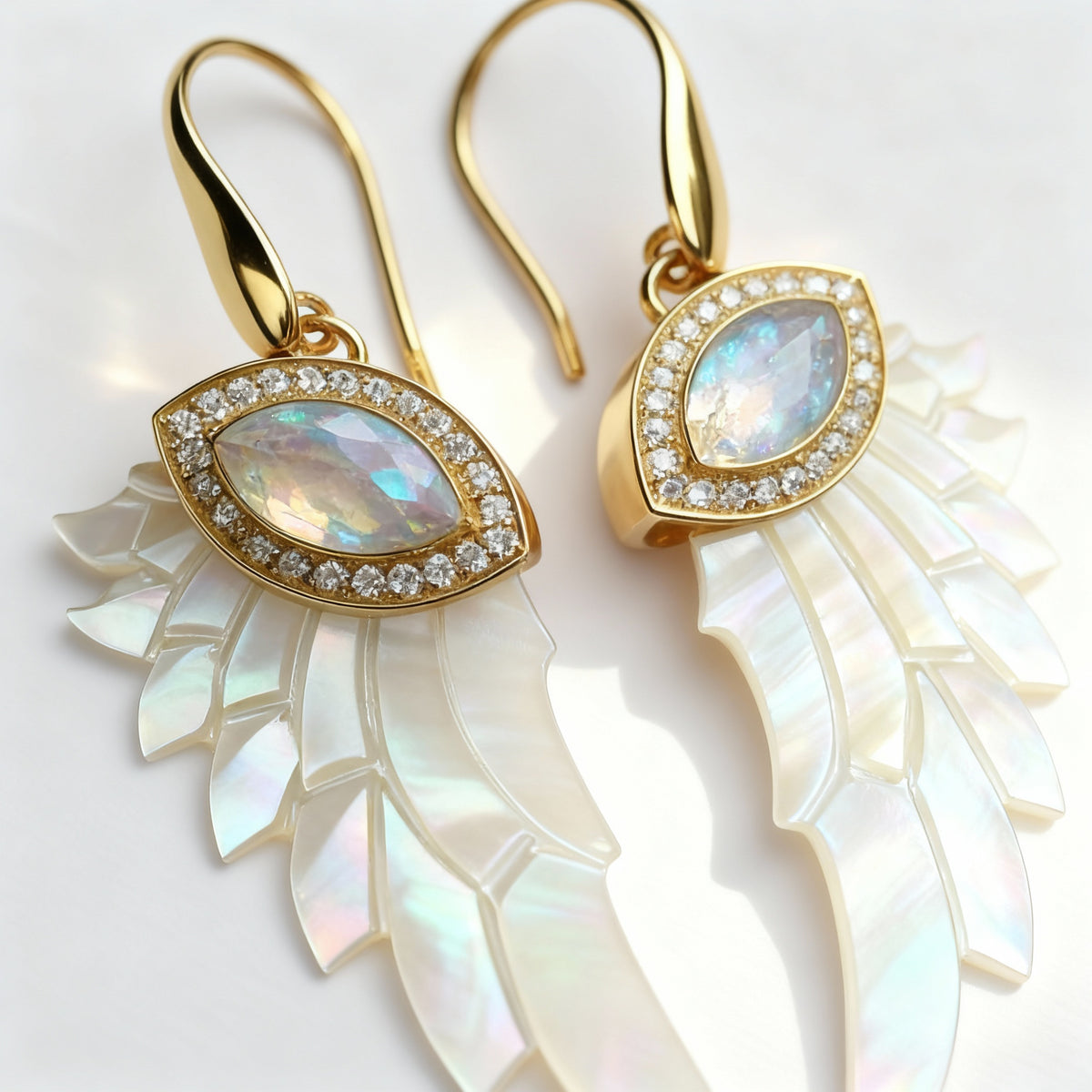 Etheria Earrings ( Petite, Gold)
