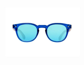 Deep Blue wooden Sungalsses