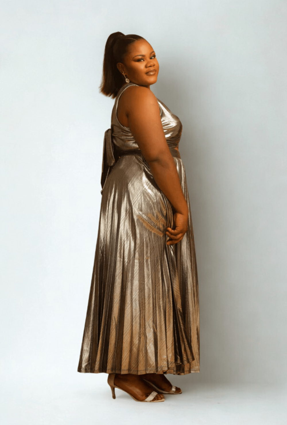 Remi Metallic Dress