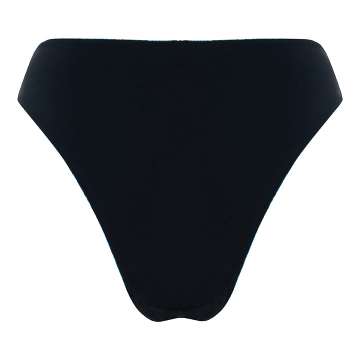 Curvy Kate Swim & Tonic Reversible Triangle Bikini Top Black/Snake