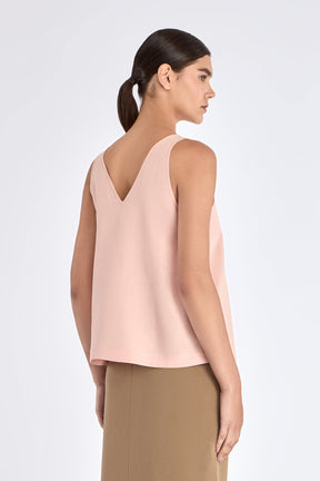 Ryan Drawstring Waist Top | Rose