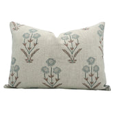Premium Block Print Thick Linen Pillow Cover - Amitabh