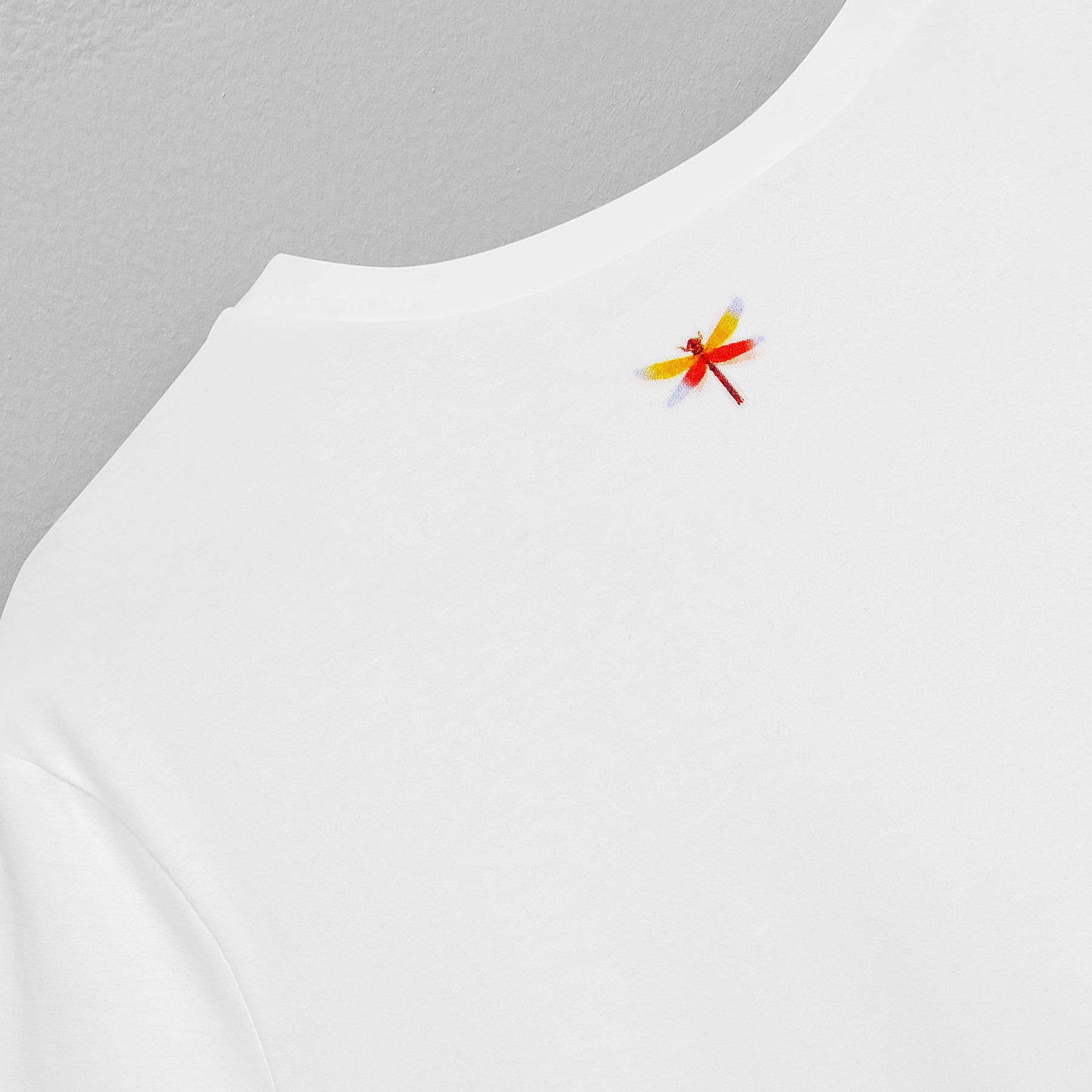 Autumn Hand-Embroidered Organic Cotton T-Shirt